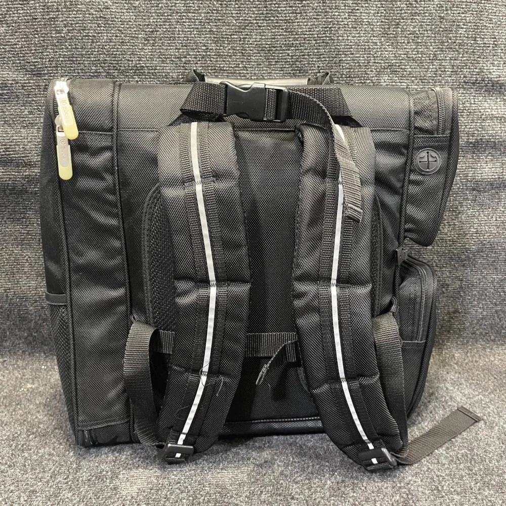 Zuca Artist Backpack Black Professional Business Organizer Tech Tool Travel Bag